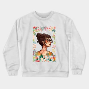 Be Like Hurricane Girl Crewneck Sweatshirt